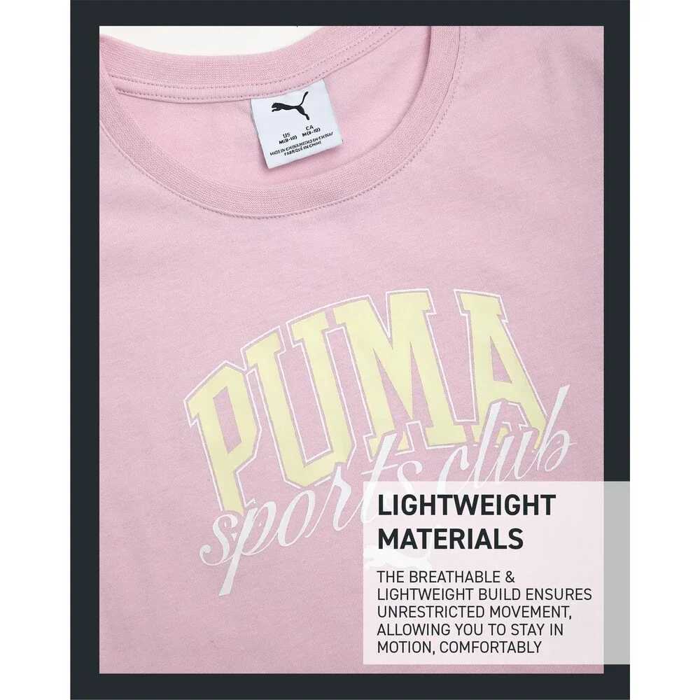 PUMA Girls Active Shorts Set - 3 Piece Performance T-Shirt, Tank Top, Gym Shorts